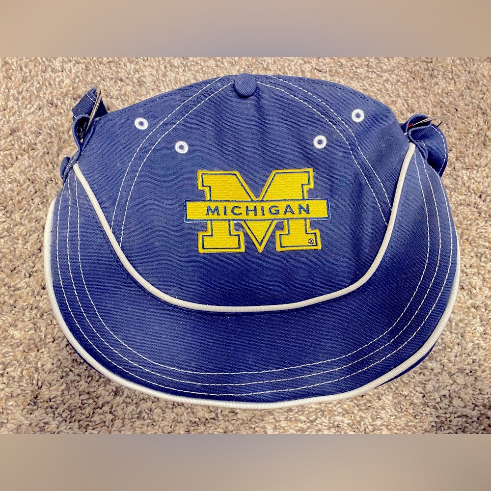 University of Michigan Wolverines baseball cap purse